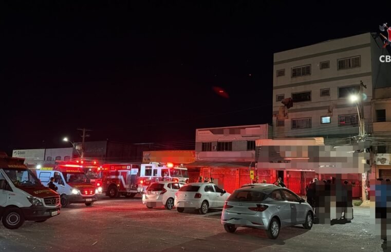 Explosão causada por vazamento de gás deixa dois feridos e leva à evacuação de prédio no Núcleo Bandeirante