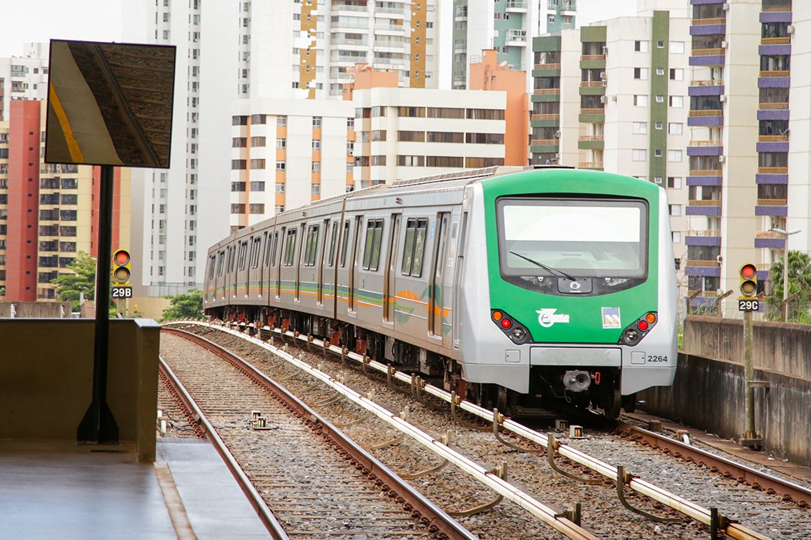 GDF autoriza licitação de 15 novos trens para o Metrô-DF