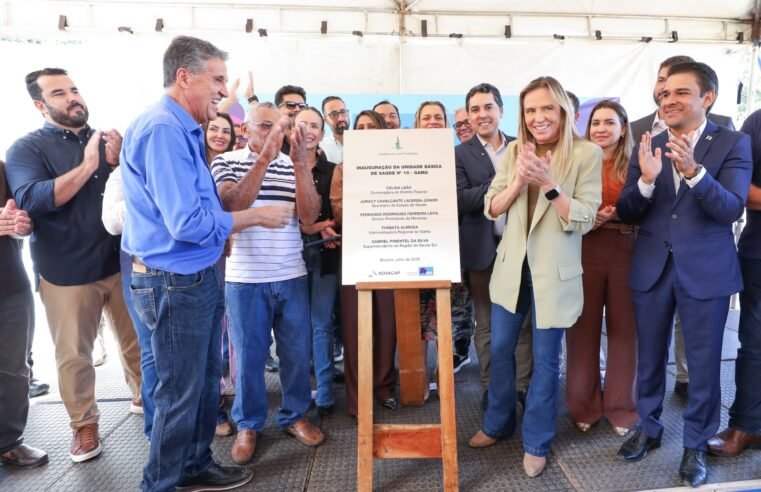 GDF inaugura UBS da Ponte Alta do Gama com investimento de R$ 6,1 milhões
