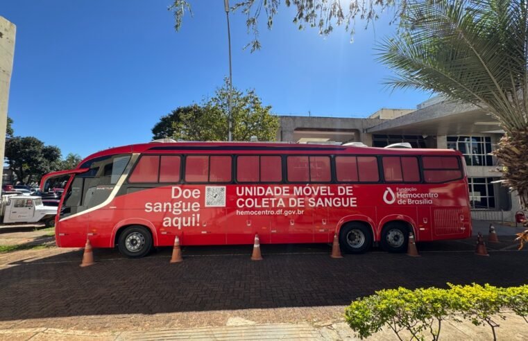 Hemocentro de Brasília promove doação de sangue em Ceilândia nesta terça-feira (28)