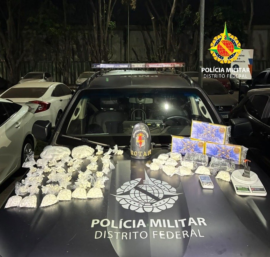Homem é preso com quase 7 kg de cocaína durante operação da PM