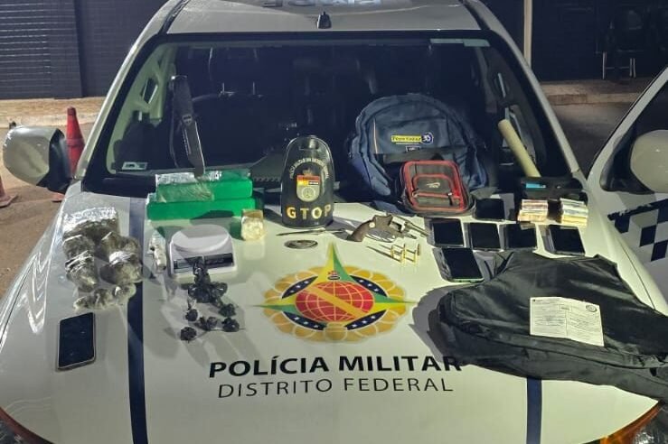 Homem é preso por tráfico de drogas e porte ilegal de arma em Santa Maria