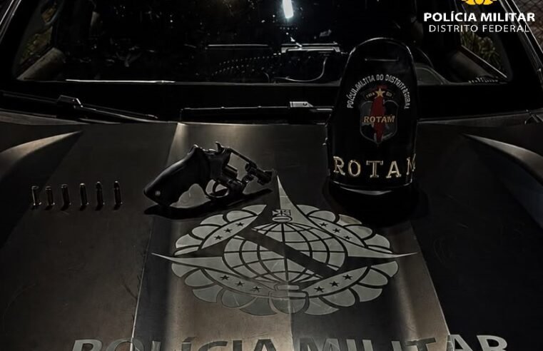 Homem foragido é baleado após trocar tiros com com a PM em Taguatinga