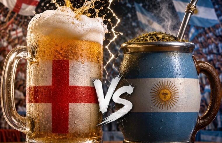 Ingleses prometem tomar 8 milhões de litros de chopp… Aqui, se o Brasil fosse hexa, seriam 120 milhões de litros