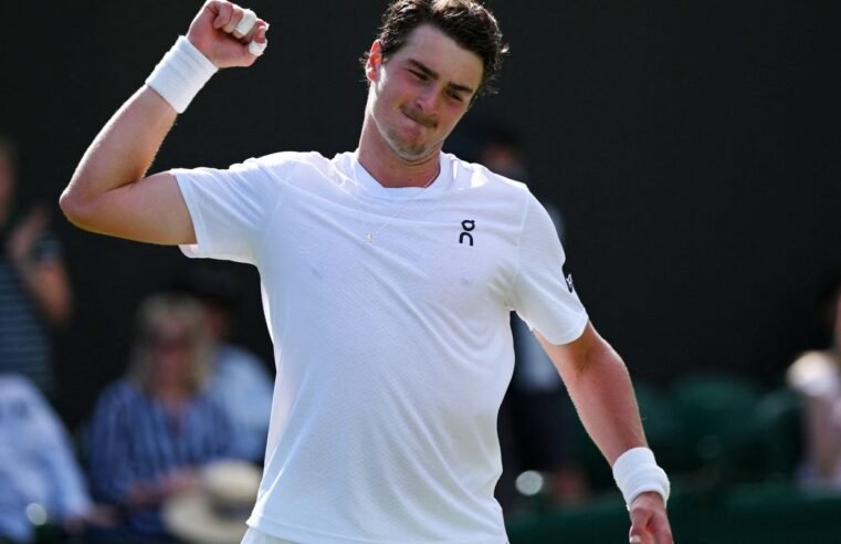 João Fonseca crava segunda vitória no Torneio de Wimbledon, em Londres