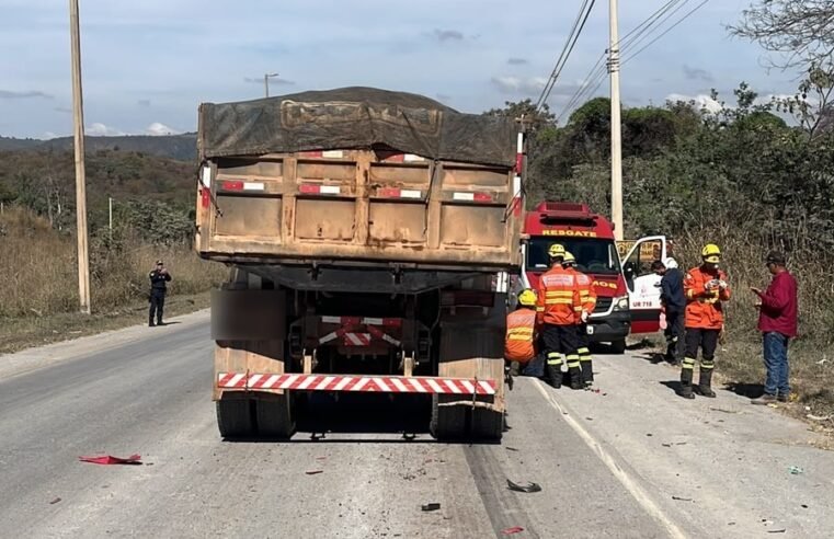 Motociclista morre após colisão frontal com caminhão em Sobradinho