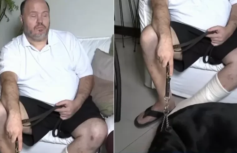 Motorista atropela homem cego com cão-guia no DF e foge sem prestar socorro