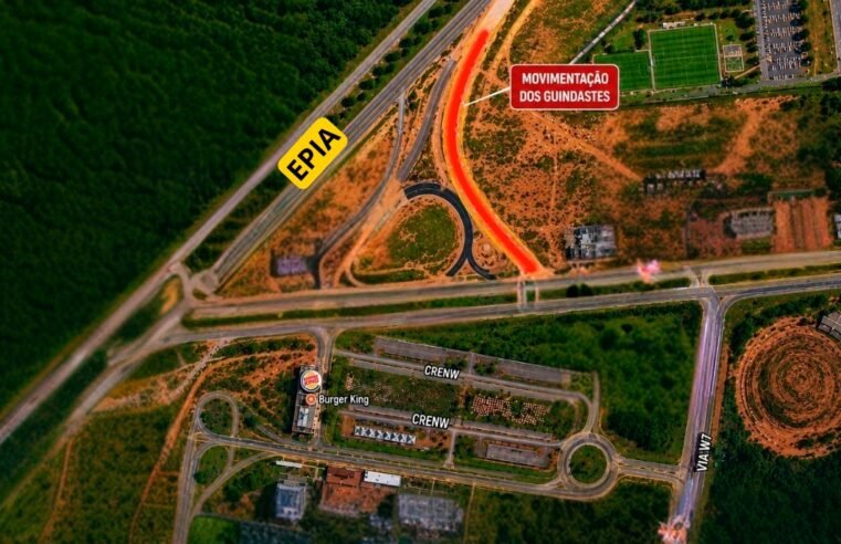 Noroeste terá interdições momentâneas no trânsito até dia 23
