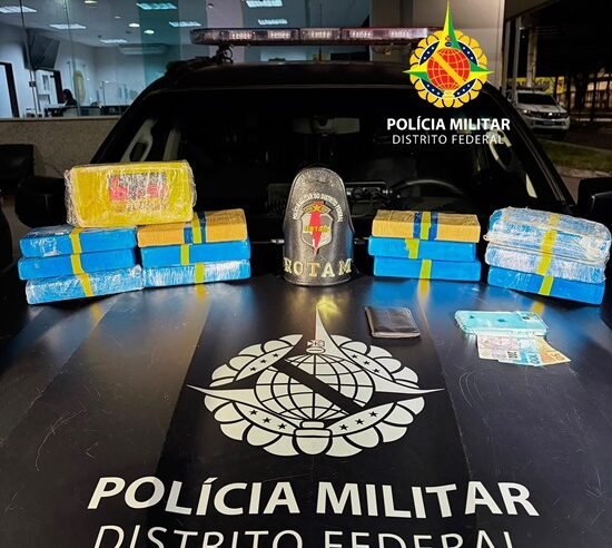 Operação Kratos prende cinco pessoas e apreende drogas no DF