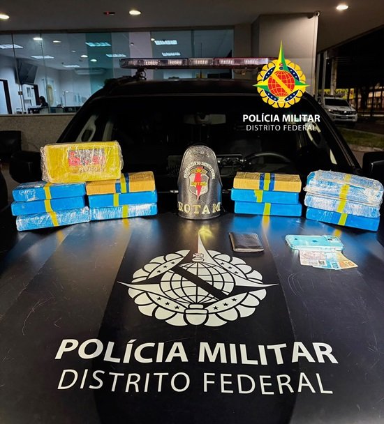 Operação Kratos prende cinco pessoas e apreende drogas no DF