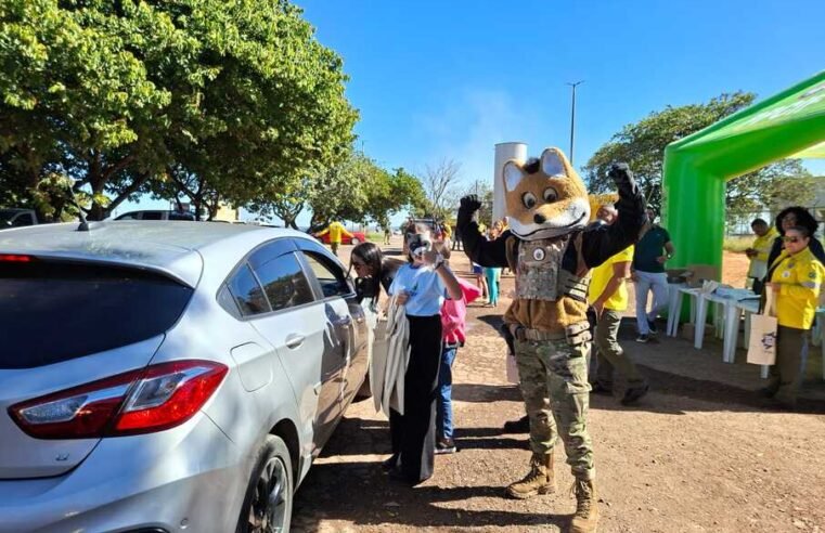 PMDF faz blitz educativa contra incêndios florestais em Brazlândia
