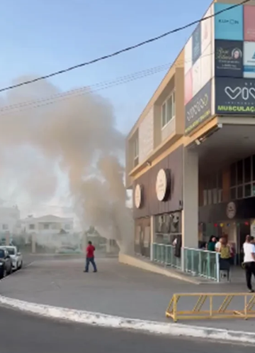 Princípio de incêndio atinge padaria no Jardins Mangueiral e mobiliza bombeiros