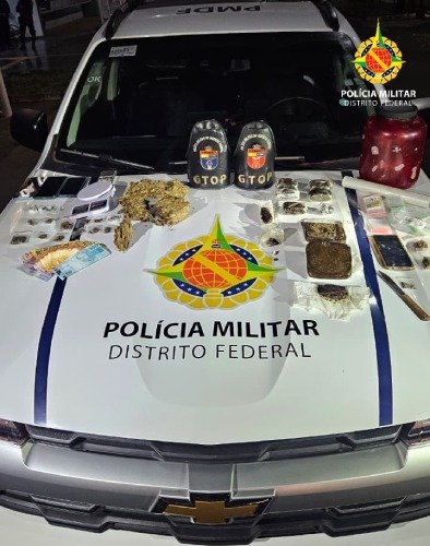 Seis são presos durante operação contra o tráfico em Ceilândia