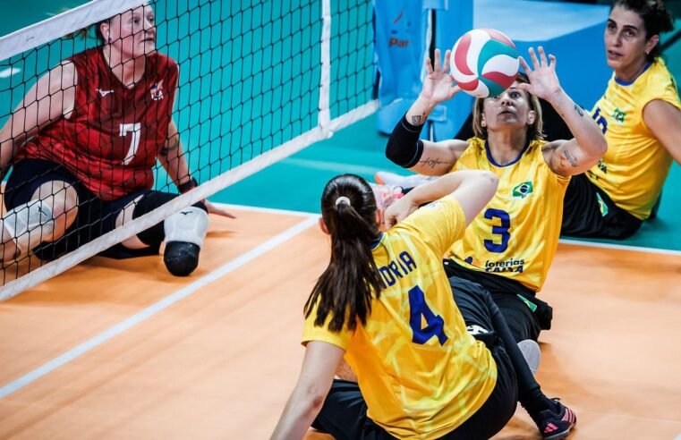 Seleção feminina perde e fica com o vice no Mundial de Vôlei Sentado