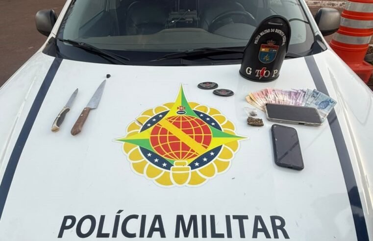 Suspeito de dupla tentativa de homicídio é preso e carro roubado é recuperado em Samambaia
