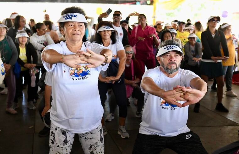Viver 60+ oferece atividades gratuitas para idosos no DF