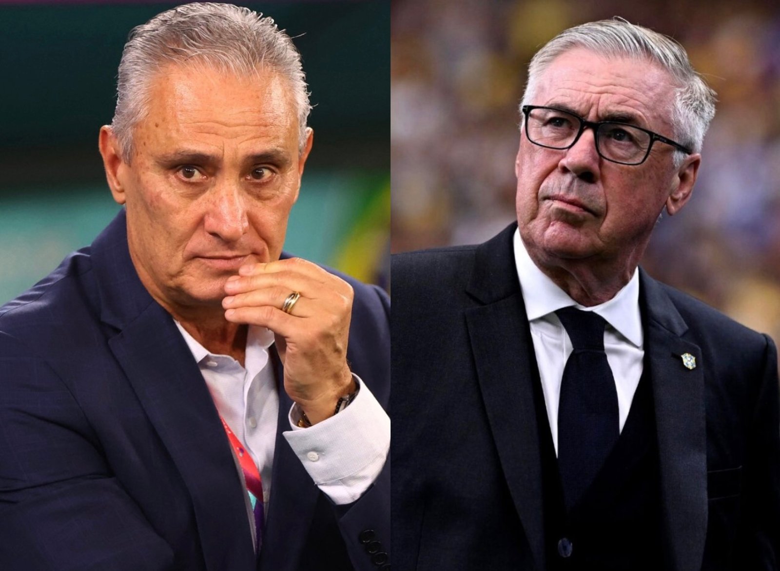 Você vai se surpreender com a comparação dos números de Carlo Ancelotti com os de Tite