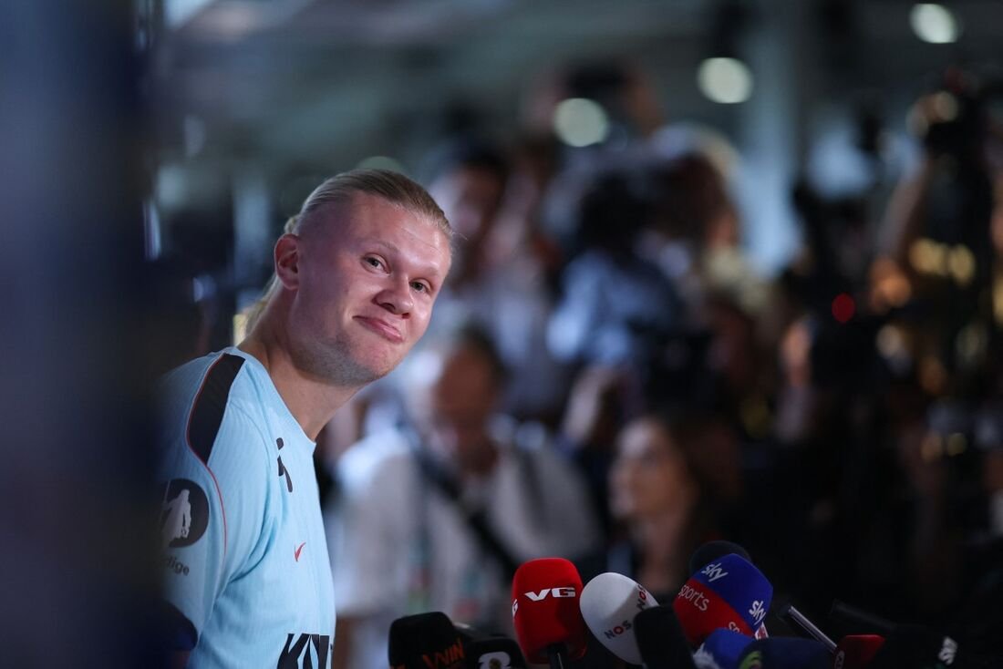 ‘Haaland-mania’ chega ao Peru, com centenas de bebês registrados com nome do astro norueguês