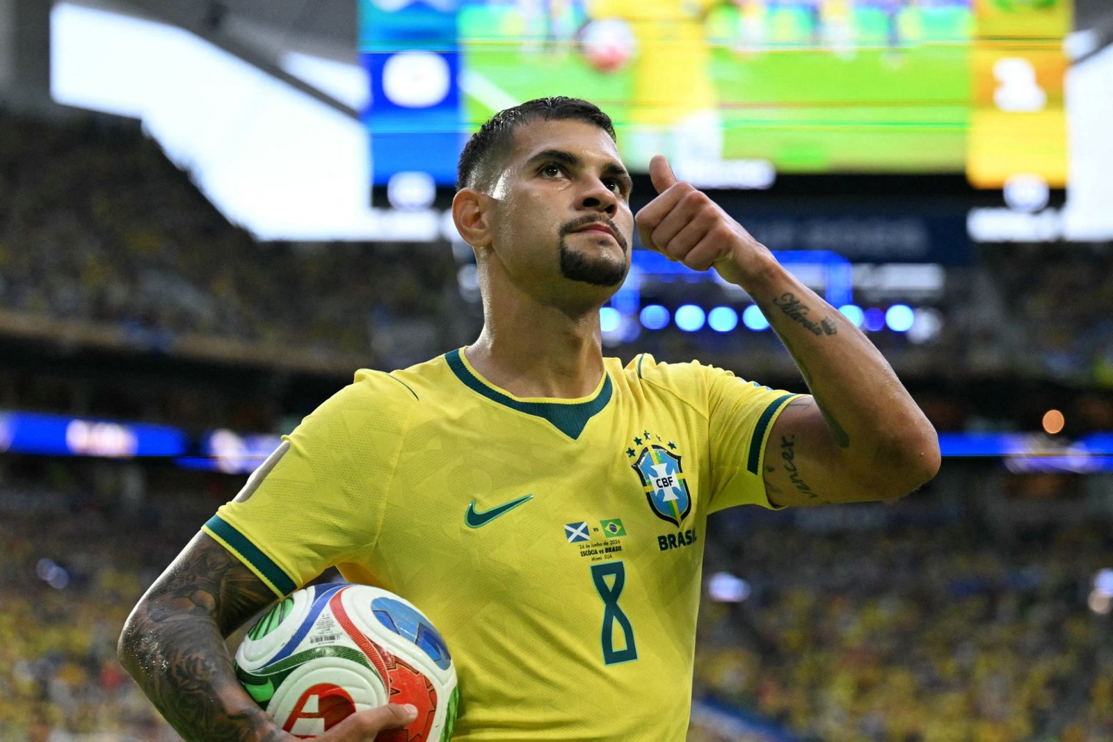 Arsenal oficializa a contratação de Bruno Guimarães
