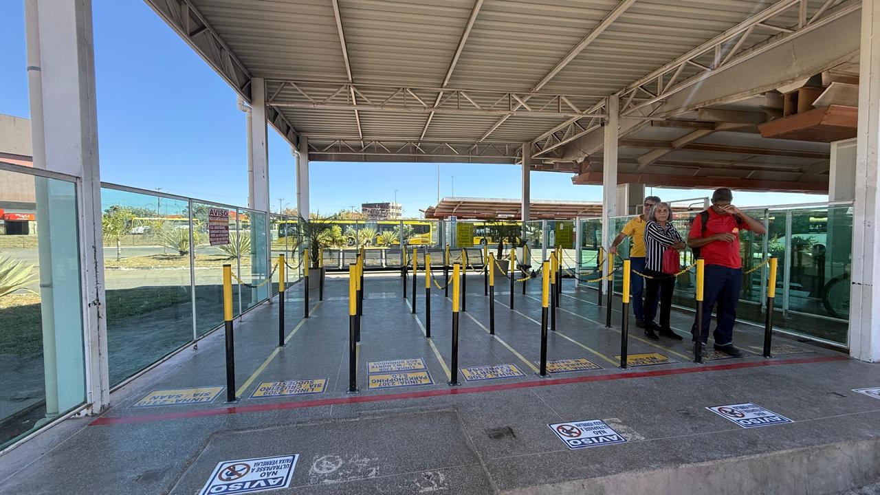 BRT do Gama e de Santa Maria separa filas prioritárias por linha