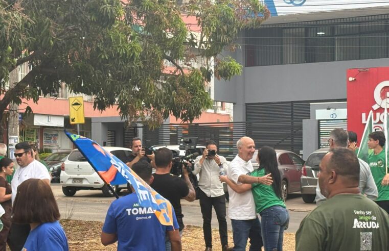 BRT e centro médico: as propostas de Arruda para Núcleo Bandeirante e Candangolândia 