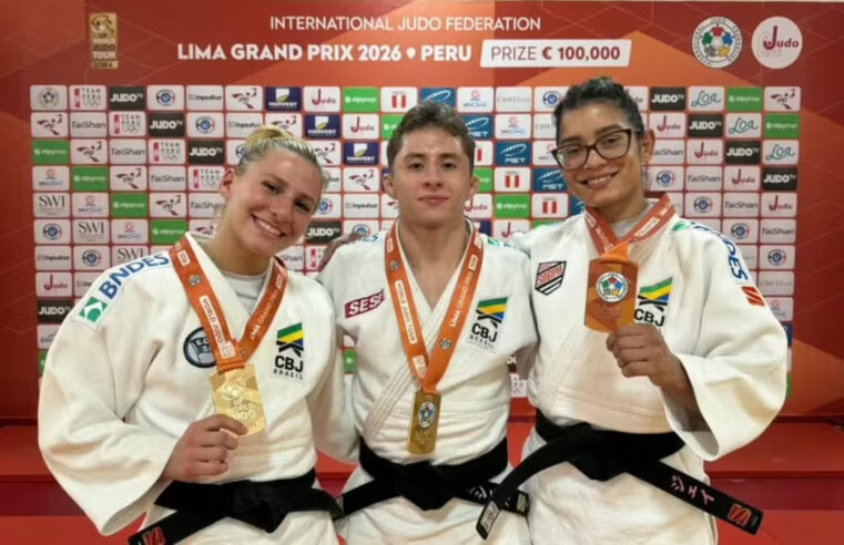 Brasil abre Grand Prix de Lima com dois ouros e um bronze no judô
