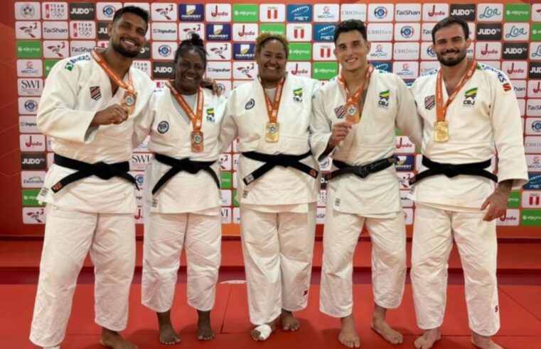 Brasil é campeão geral do Grand Prix de judô no Peru com 11 medalhas