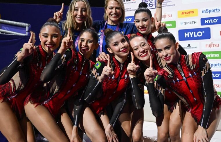Brasil faz história e leva dois ouros no Mundial de ginástica rítmica
