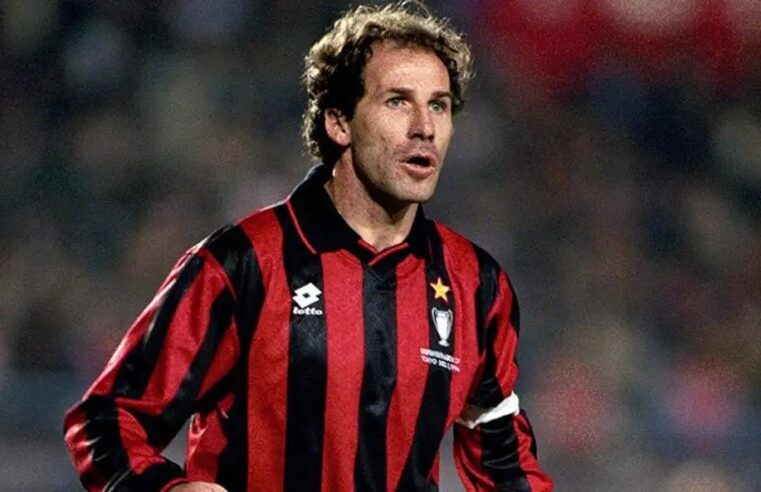 Camisa do Milan terá patch em homenagem a Baresi durante toda a temporada