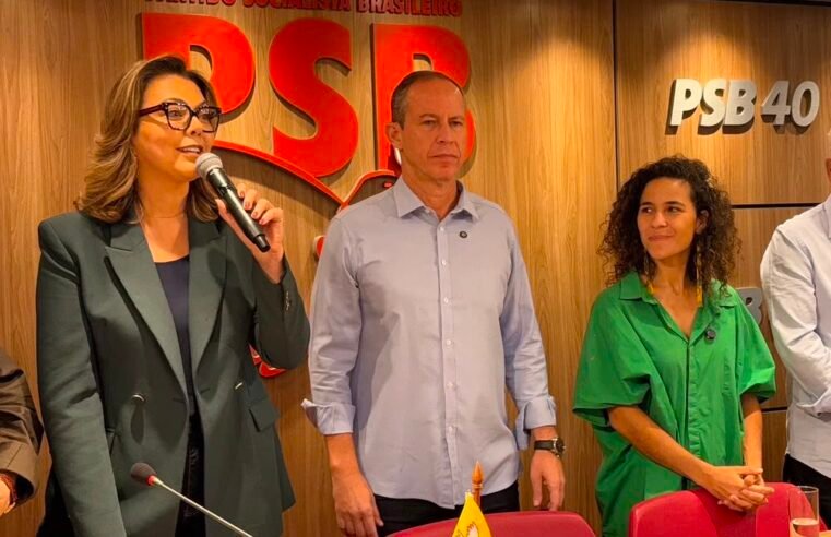 Cappelli anuncia Sofia Carvalho como vice e declara apoio a Leila do Vôlei para o Senado