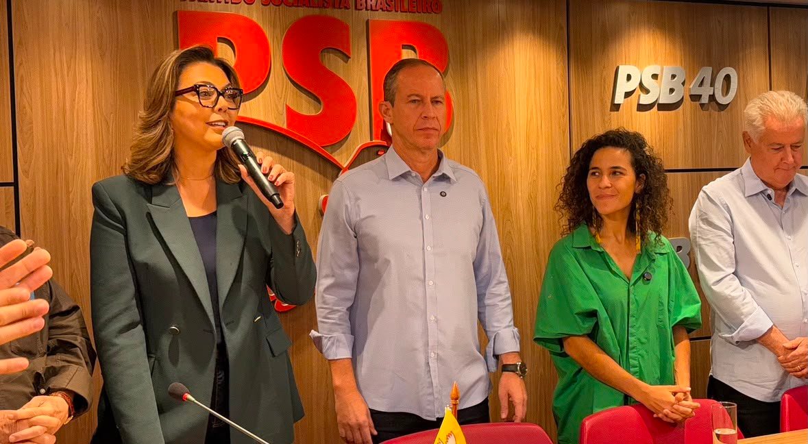 Cappelli anuncia Sofia Carvalho como vice e declara apoio a Leila do Vôlei para o Senado