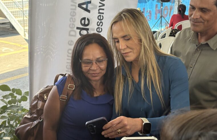 Celina Leão cumpre agenda de campanha e visita obras no Sol Nascente/Pôr do Sol