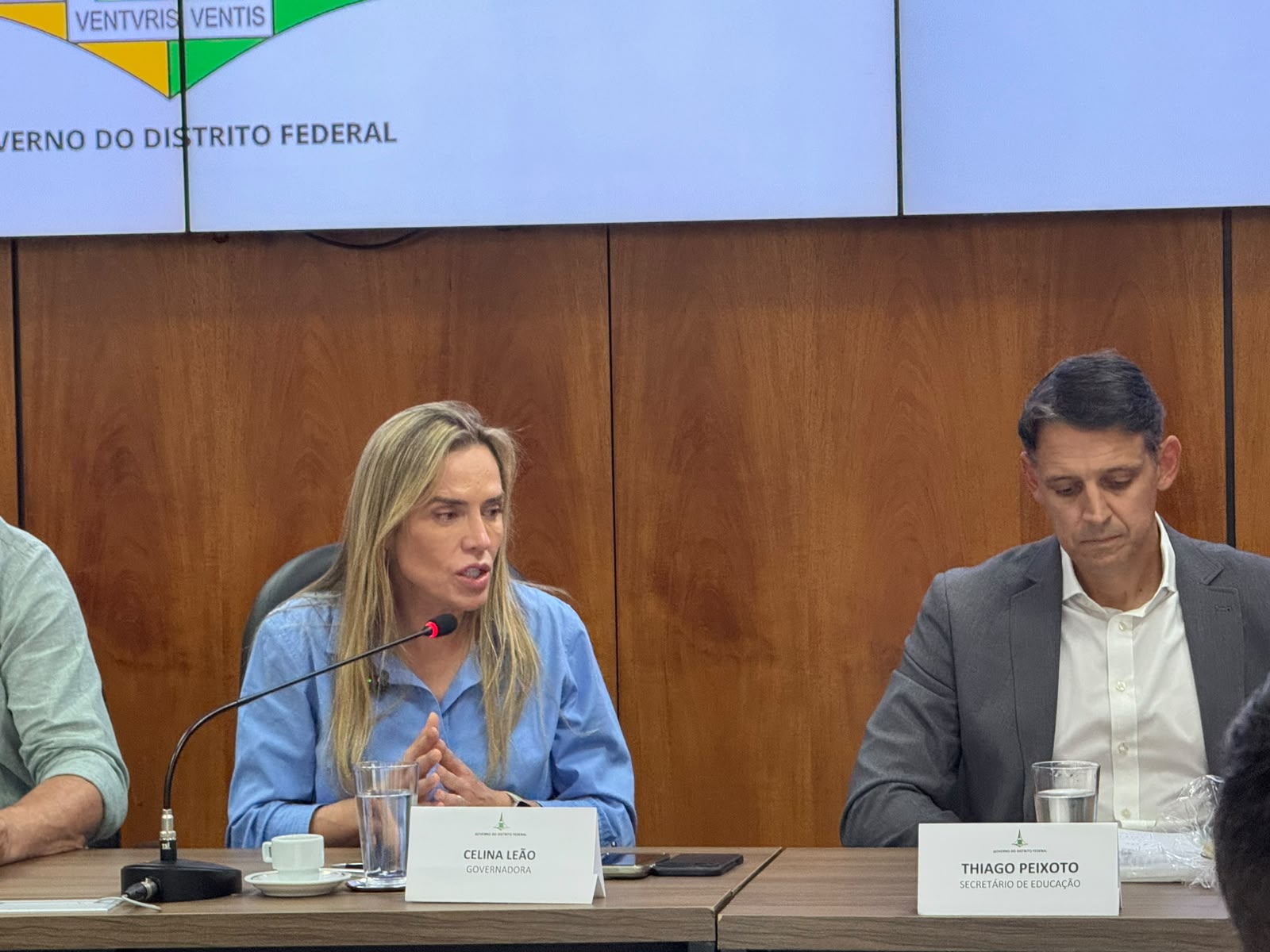Celina Leão recebeu representantes das Organizações da Sociedade Civil no Palacio do Huriti