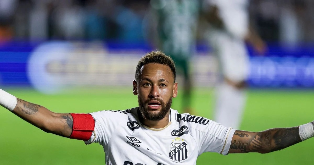 Com assistências de Neymar, Santos vence Macará de virada na ida das oitavas da Sul-Americana