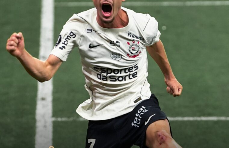 Corinthians supera expulsão, despacha o Rosario Central e avança na Libertadores