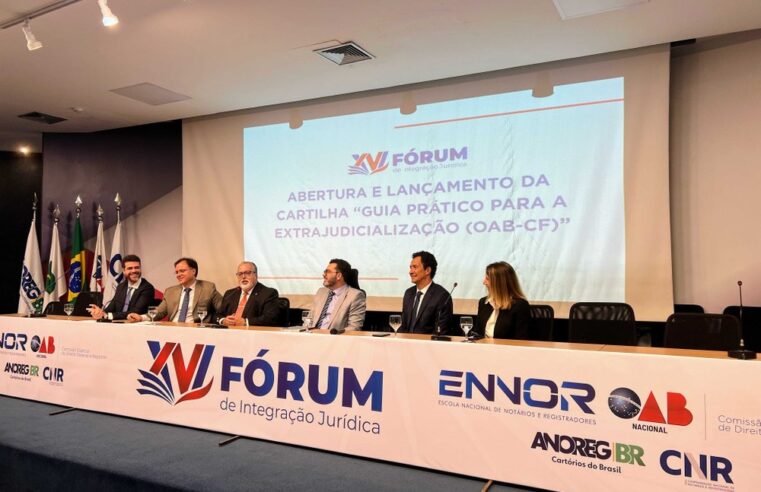 Corregedor do DF abre fórum sobre direito notarial em Brasília