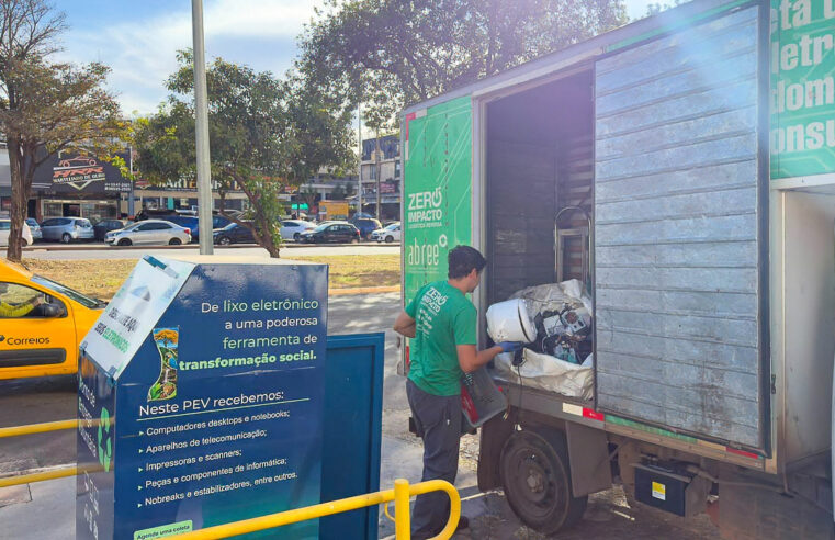 DF amplia rede para descarte de eletroeletrônicos