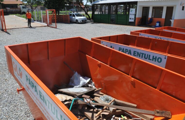Distrito Federal amplia descarte de poda e galhadas em papa-entulhos