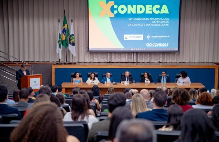 Evento reúne defensores públicos para discutir direitos de crianças e adolescentes em Brasília