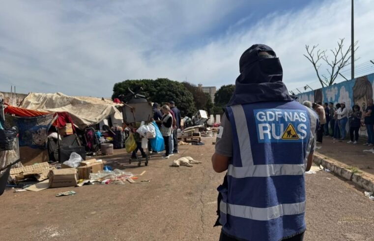 GDF faz ação de acolhimento a pessoas em situação de rua nesta quinta-feira