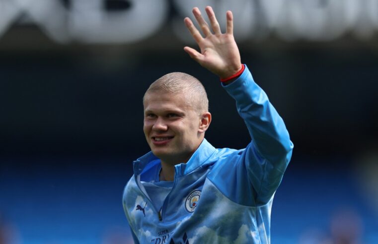 Haaland surpreende e abandona cabelos longos antes de estreia do City na Premier League