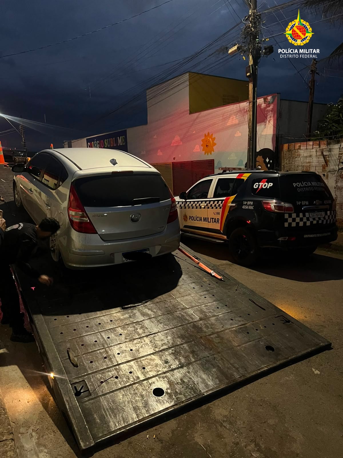 Homem é detido após fuga e suspeita de tráfico no Arapoanga