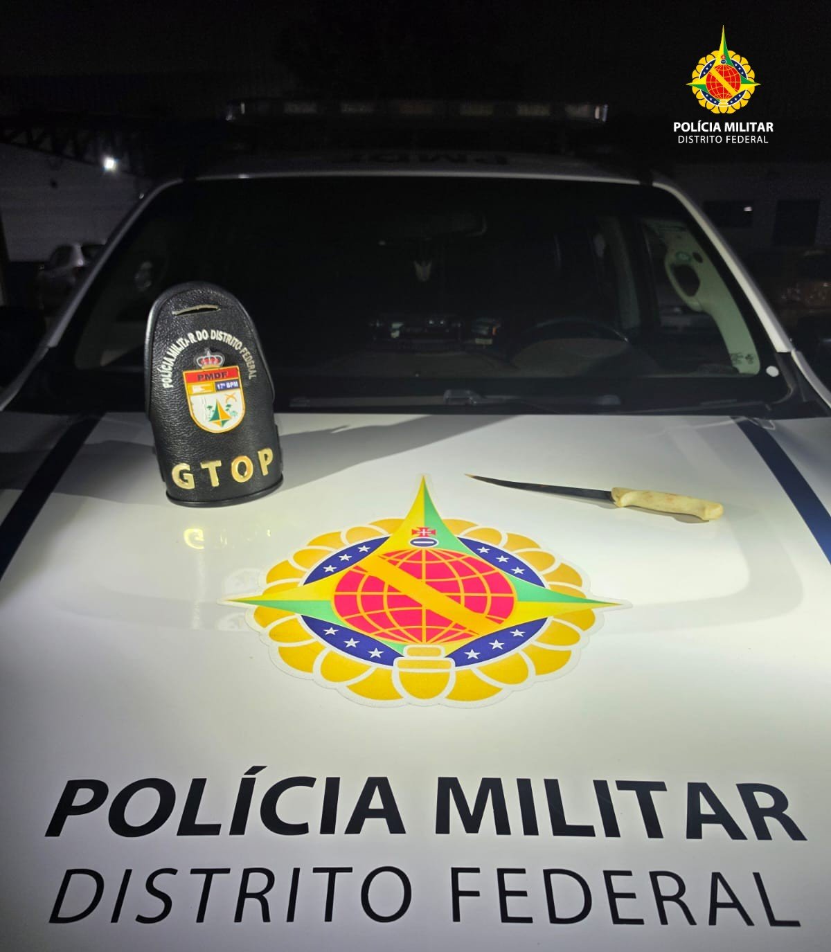 Homem é preso suspeito de esfaquear vítima durante briga em Vicente Pires