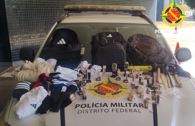 Homem em saída temporária é preso por furto de joias em shopping do DF