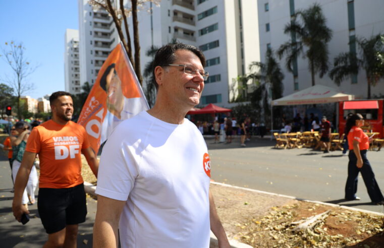 Kiko Caputo percorre Guará e Taguatinga e critica saúde pública do DF