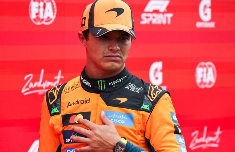 Lando Norris conquista a pole do GP da Holanda