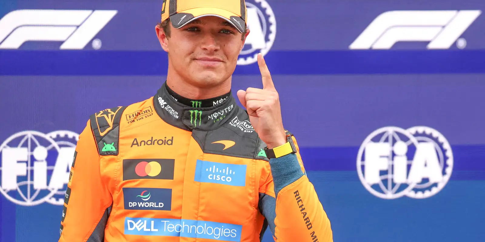 Lando Norris faz a pole do GP da Holanda; Bortoleto larga em nono