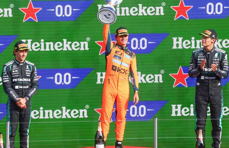 Lando Norris vence GP da Holanda e conquista 2ª vitória seguida na F1