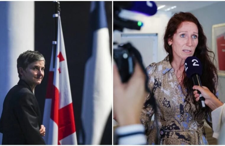 Laura McAllister e Lise Klaveness: mulheres que lideraram Uefa para minar plano de Infantino