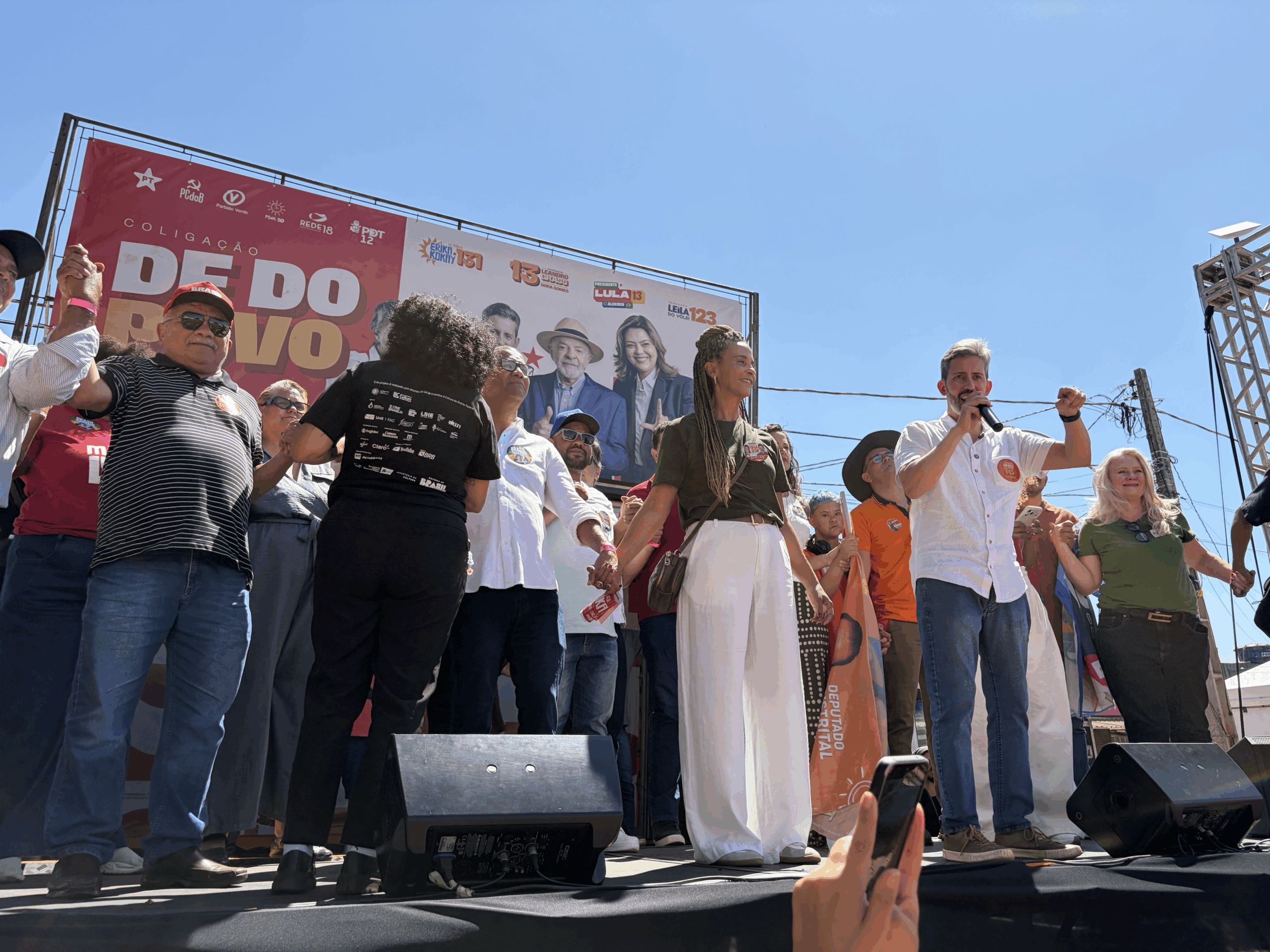 Leandro Grass inicia campanha ao Buriti em São Sebastião